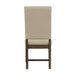 Twain Upholstered Dining Side Chair Beige (Set of 2) - Walo Furniture 