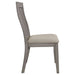 Nogales Wood Dining Side Chair Coastal Grey (Set of 2) - Walo Furniture 