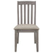 Nogales Wood Dining Side Chair Coastal Grey (Set of 2) - Walo Furniture 