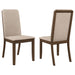 Wethersfield Wood Dining Side Chair Medium Walnut (Set of 2) - Walo Furniture 