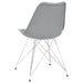 Juniper Polypropylene Dining Side Chair Grey (Set of 2) - Walo Furniture 