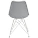 Juniper Polypropylene Dining Side Chair Grey (Set of 2) - Walo Furniture 