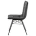 Aiken Upholstered Dining Side Chair Charcoal (Set of 4) - Walo Furniture 