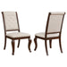 Brockway Upholstered Dining Chair Barley Java (Set of 2) - Walo Furniture 