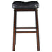 Donald Upholstered Bar Stool Cappuccino (Set of 2) - Walo Furniture 