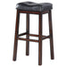 Donald Upholstered Bar Stool Cappuccino (Set of 2) - Walo Furniture 