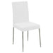 Maston Upholstered Dining Side Chair White (Set of 4) - Walo Furniture 