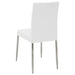 Maston Upholstered Dining Side Chair White (Set of 4) - Walo Furniture 