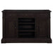 Phelps 2-door Sideboard Buffet Cabinet Distressed Noir - Walo Furniture 