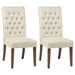 Douglas Upholstered Dining Side Chair Oatmeal (Set of 2) - Walo Furniture 