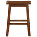 Durant Wood Backless Counter Stool Chestnut (Set of 2) - Walo Furniture 