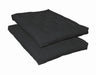 6" Promotional Futon Pad Black - Walo Furniture 