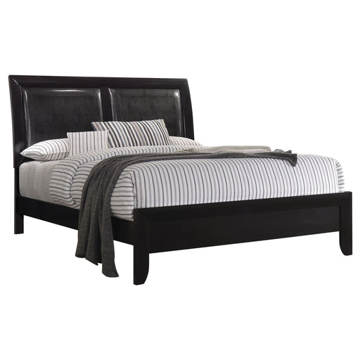 Briana 5-piece Eastern King Bedroom Set Black - Walo Furniture 