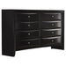 Briana 4-piece California King Bedroom Set Black - Walo Furniture 