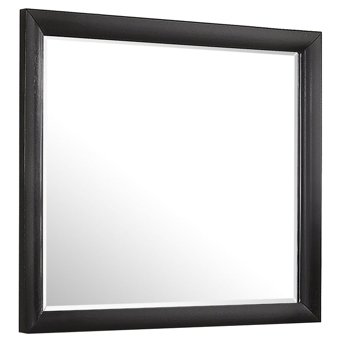 Briana Dresser Mirror Black - Walo Furniture 