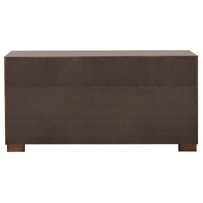 Jessica 6-drawer Dresser Cappuccino - Walo Furniture 