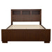 Jessica 4-piece Eastern King Bedroom Set Cappuccino - Walo Furniture 