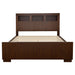 Jessica 5-piece California King Bedroom Set Cappuccino - Walo Furniture 