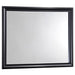 Barzini Dresser Mirror Black - Walo Furniture 