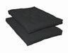 8" Premium Futon Pad Black - Walo Furniture 