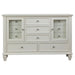 Sandy Beach 11-drawer Dresser Cream White - Walo Furniture 