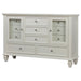 Sandy Beach 11-drawer Dresser Cream White - Walo Furniture 