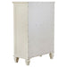 Sandy Beach 5-drawer Bedroom Chest Cream White - Walo Furniture 