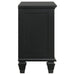 Sandy Beach 3-drawer Nightstand Black - Walo Furniture 