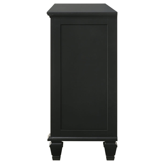 Sandy Beach 11-drawer Dresser Black - Walo Furniture 