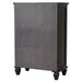 Sandy Beach 5-drawer Bedroom Chest Black - Walo Furniture 