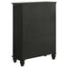 Sandy Beach 8-drawer Door Chest Black - Walo Furniture 