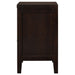 Carlton 2-drawer Nightstand Cappuccino - Walo Furniture 