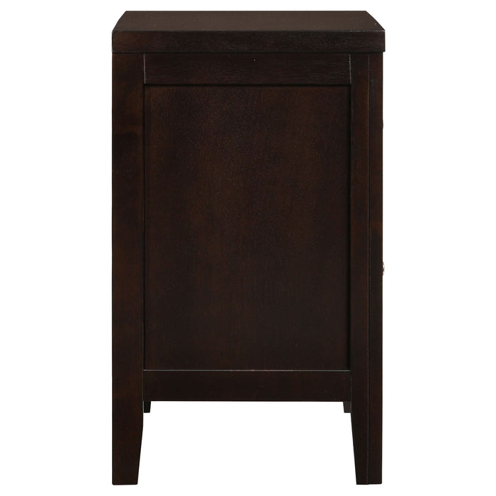 Carlton 2-drawer Nightstand Cappuccino - Walo Furniture 