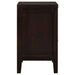 Carlton 2-drawer Nightstand Cappuccino - Walo Furniture 