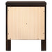 Carlton 2-drawer Nightstand Cappuccino - Walo Furniture 