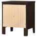 Carlton 2-drawer Nightstand Cappuccino - Walo Furniture 