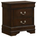 Louis Philippe 4-piece Queen Bedroom Set Cappuccino - Walo Furniture 