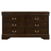 Louis Philippe 4-piece Queen Bedroom Set Cappuccino - Walo Furniture 