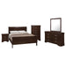 Louis Philippe 5-piece Queen Bedroom Set Cappuccino - Walo Furniture 