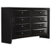 Briana 4-piece Eastern King Bedroom Set Black - Walo Furniture 