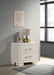 Jessica 2-drawer Nightstand Snow White - Walo Furniture 