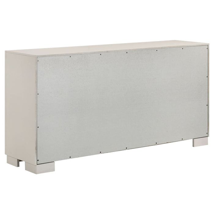 Jessica 6-drawer Dresser Snow White - Walo Furniture 