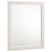 Jessica Dresser Mirror Snow White - Walo Furniture 