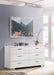 Felicity 6-drawer Dresser White High Gloss - Walo Furniture 