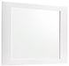 Felicity Dresser Mirror White High Gloss - Walo Furniture 