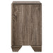 Kauffman 2-drawer Nightstand Washed Taupe - Walo Furniture 