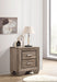 Kauffman 2-drawer Nightstand Washed Taupe - Walo Furniture 