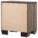 Kauffman 2-drawer Nightstand Washed Taupe - Walo Furniture 