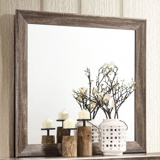 Kauffman Dresser Mirror Washed Taupe - Walo Furniture 