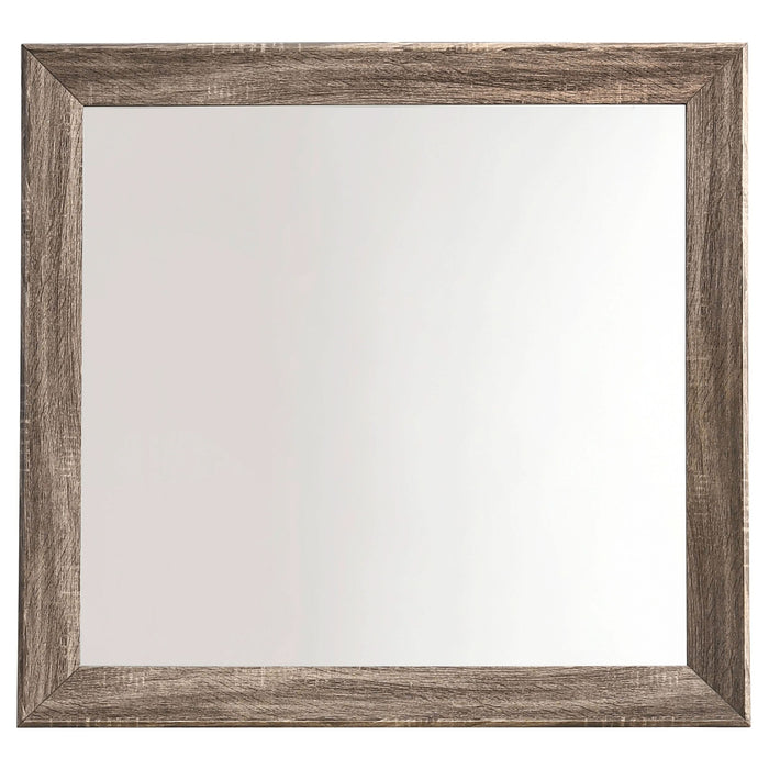 Kauffman Dresser Mirror Washed Taupe - Walo Furniture 